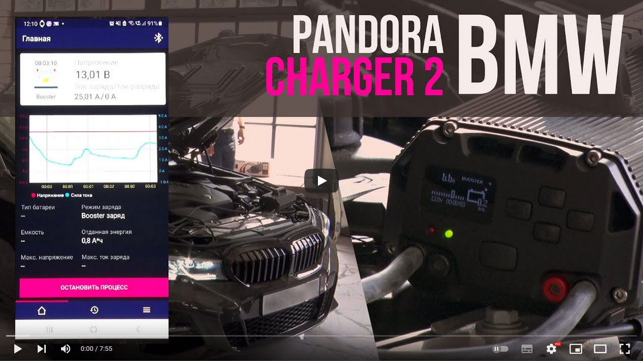 Зарядное устройство pandora charger 2
