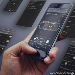 Для приобретения доступна сигнализация Pandora DX-90B