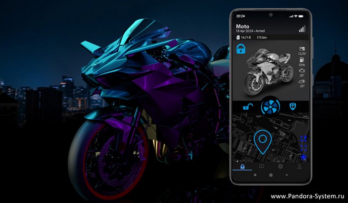 Pandora VX-46 Moto: Идеальный компаньон для вашего мотоцикла