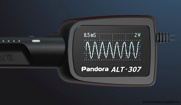 Pandora ALT-307: функция осциллоскоп