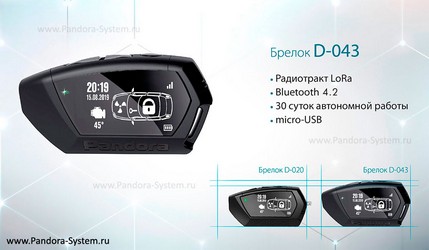 Брелок Pandora DXL 4790