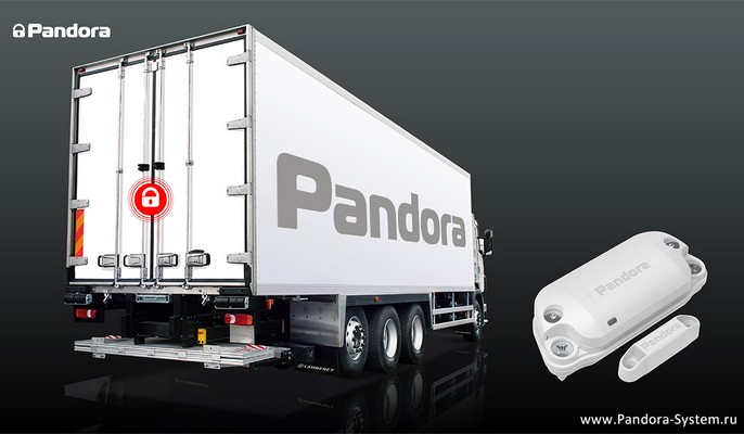 Pandora DMS-105 BT: Надежная защита в любых условиях для прицепа