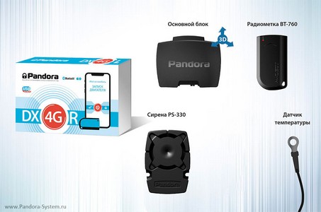 Комплектация Pandora DX 4GR
